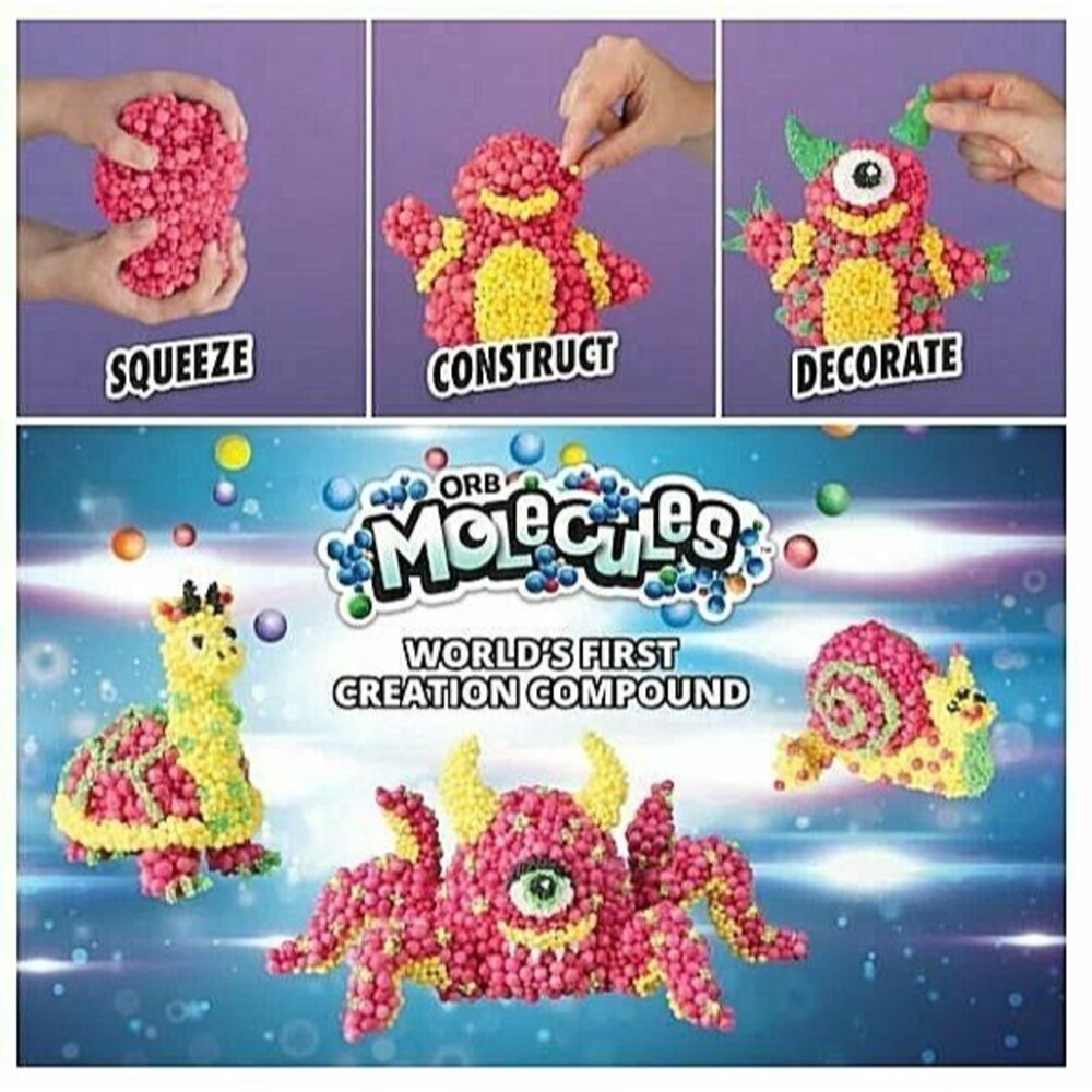 ORB Molecules Pupperfly Arts Crafts Kid Toy - 5 Colors - New/ Sealed